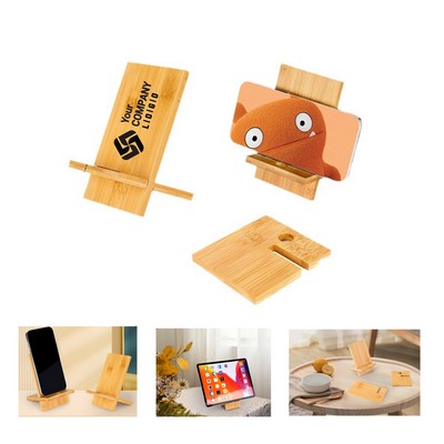 Bamboo Phone Holder