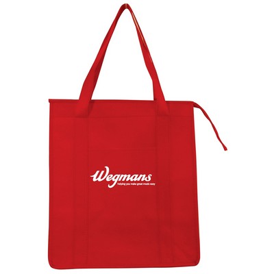 Insulated Grocery Tote - 13"x15"x9"