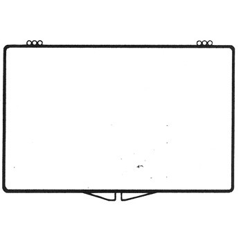 Rigid Clear Hinged Plastic Box (4 5/8"x2 7/8"x3/4")