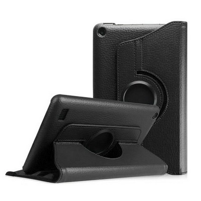 Promotek iBank® Rotate Leatherette Case for Kindle Fire HD 8" (Black)