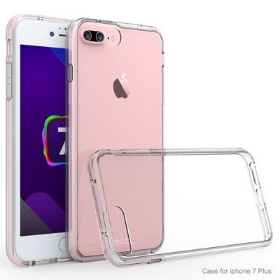 iPhone® SE 7 & 8 Clear Hard Shell Case w/TPU Bumpers