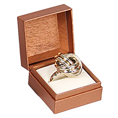 Self-Wrapped Paper Ring Box