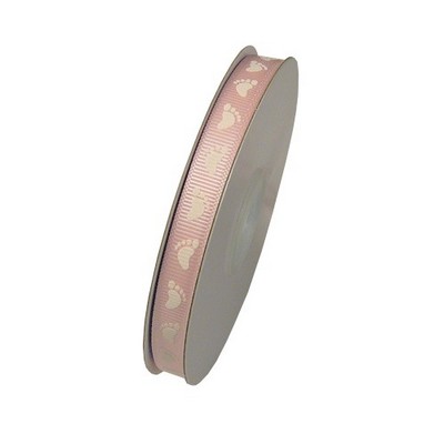 Baby Foot Ribbon on Grosgrain
