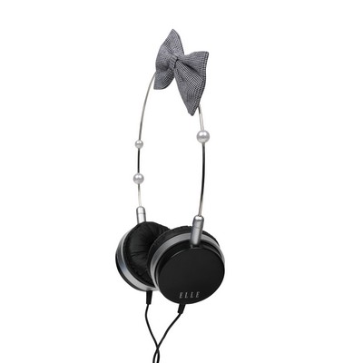 Vivitar® ELLE Wired Stereo Headphones w/Bow