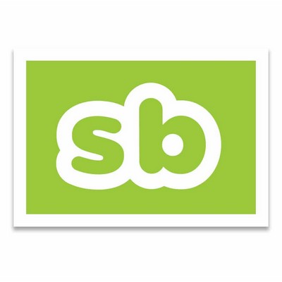 2"x1" Custom Rectangle Sticker