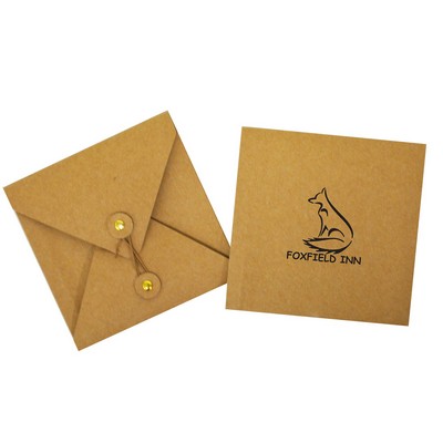 Kraft Designer Gift Card Pocket