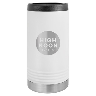Polar Camel Slim Can Holder, White
