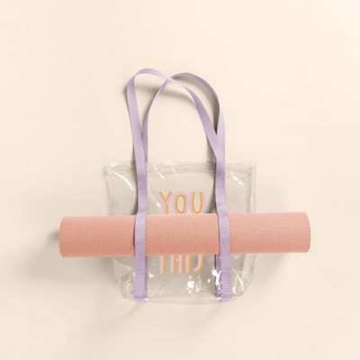 Shamwow Yoga Tote - Clear Vinyl