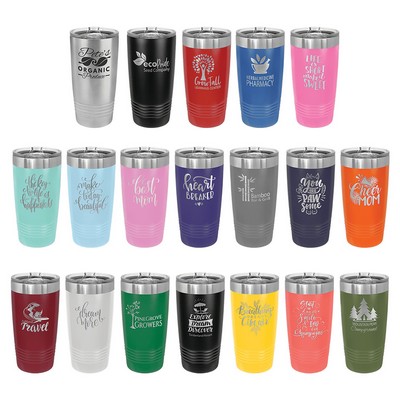 Polar Camel 20 oz. Ringneck Insulated Tumbler w/ Slider Lid