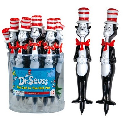 Dr. Seuss Cat in the Hat Pens - Black Ink (Case of 144)