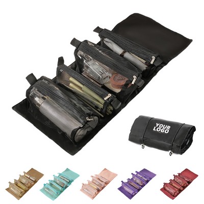 4 in 1 Portable Mesh Makeup Bag
