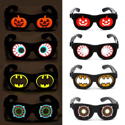 E.L. LED Light Up Eyeglasses