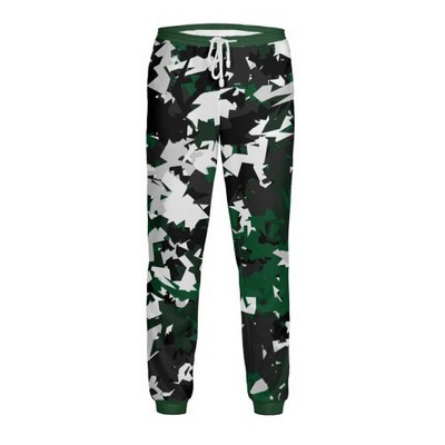 Unisex Full Color Dye Sublimation Jersey Pants-180gsm