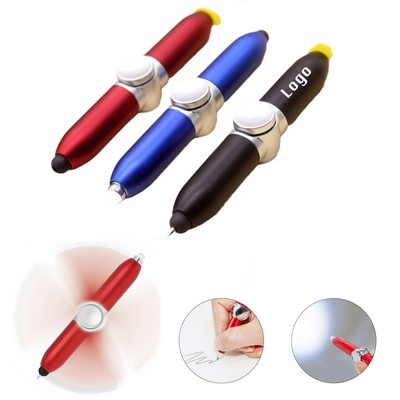Stylus LED Fidget Spinner Pen