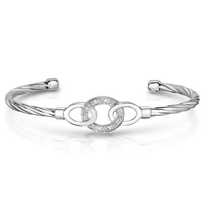 Jilco Inc Diamond Cable Link Bracelet