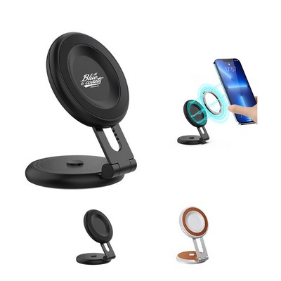 Retractable Magnetic Car Mount with Rotation