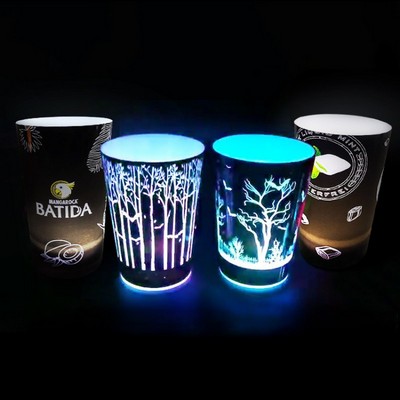 14Oz. Glowing Party Cups for Indoor Outdoor Party Event House Parties Birthdays Weddings