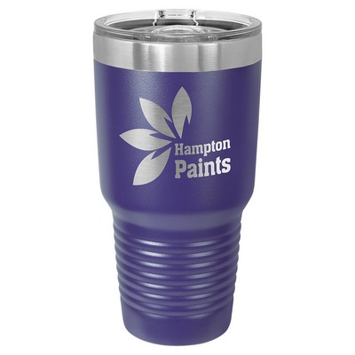Polar Camel 30 oz. Purple Insulated Ringneck Tumbler