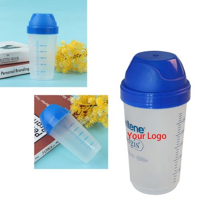 10 Oz. Fitness Plastic Shaker Bottle