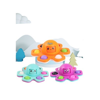 Face Changing Octopus Push Pop Fidget Toys