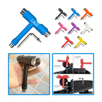 Premium Nylon and Alloy Skateboard T Tool