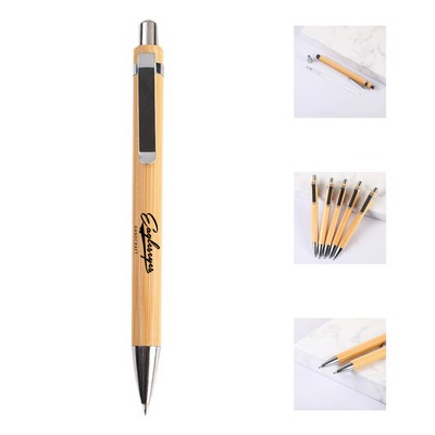 Stylus Bamboo Ballpoint Pen