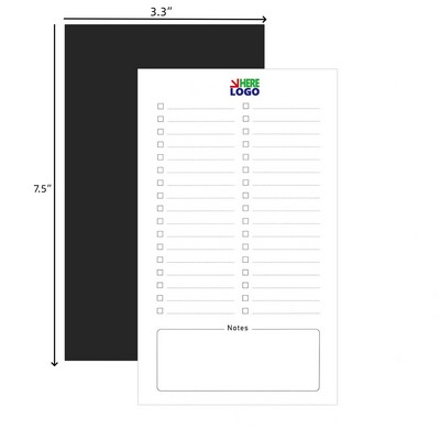 60 Sheets Magnetic Note Pad for Fridge