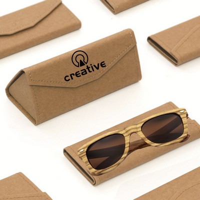 Kraft Paper Folding Eyewear Case