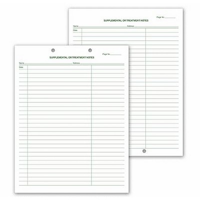 Supplemental & Treatment Note