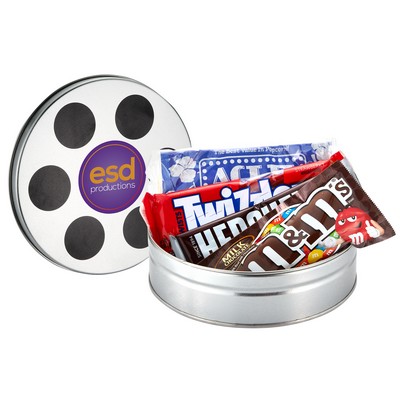Small Film Reel Tin - Movie Pack
