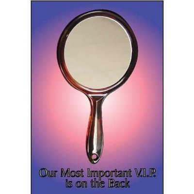 Mirror Rectangle Hand Mirror (2"x3")