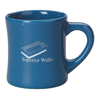 9 Oz. Matte/Gloss Old Fashion Diner Mug