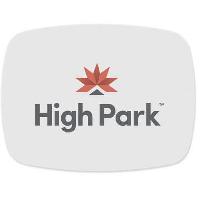 The Bar Buddy is a Flexible Cutting Board .045 clear plastic (5.75" x 7.5") Sub-Surface Full Color