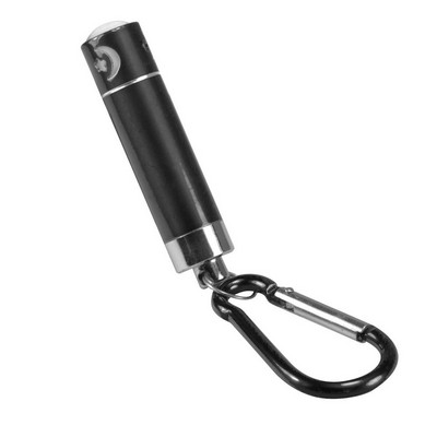 Flashlight w/Carabiner Clip