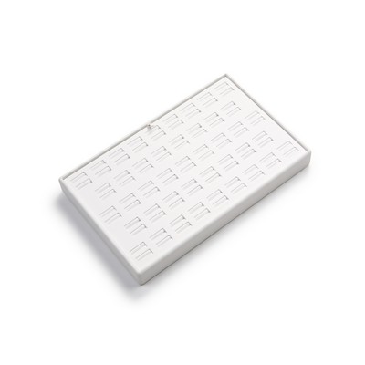 Leatherette 88 Slot Ring Tray