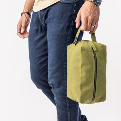 Terra Thread Organic Cotton Eco Friendly Bardo Toiletry Bag