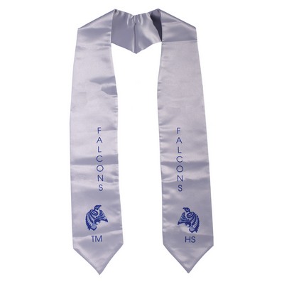 Two Side Screen Print Stole- Special Order
