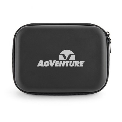 Tech Storage Case with logo imprinted in US