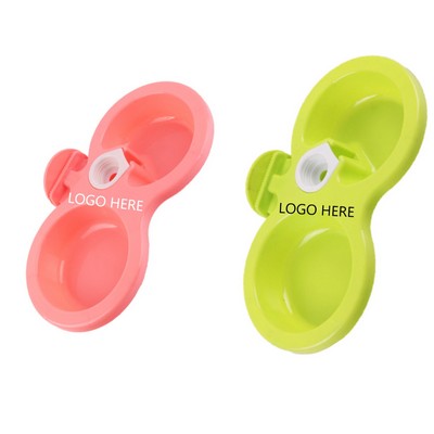 Pet Double Feeding Bowl