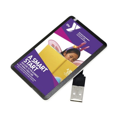 Shabbona Executive Pull Out USB Card-128MB