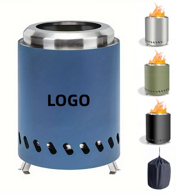 Smokeless Fire Pit with Stand