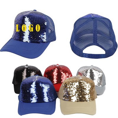 Sequin Baseball Cap