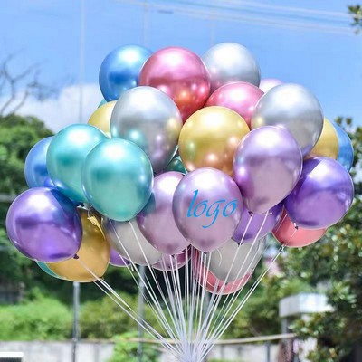 12'' Metallic Latex Balloon