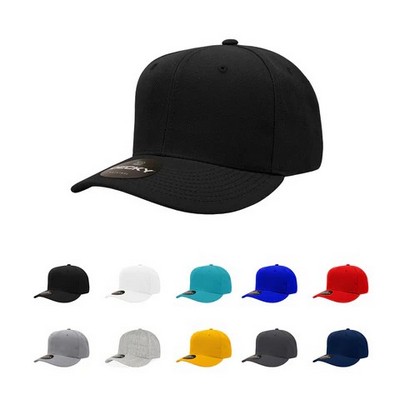Decky Six Panel Mid Profile Structured Snapback Cap