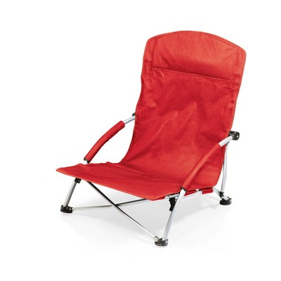 Oniva Tranquility Portable Beach Chair Red