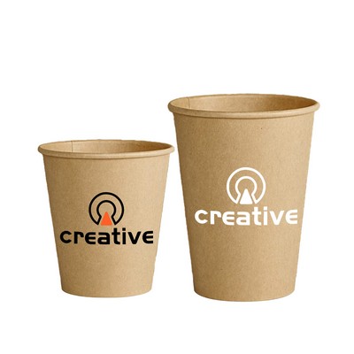 7/9/12Oz. Single Wall Kraft Paper Cup