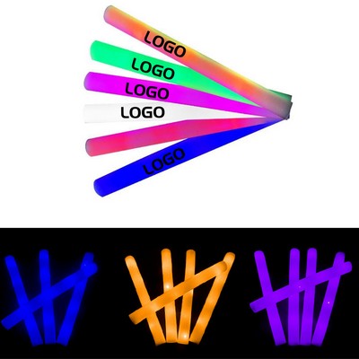 LED Light Up Foam Glow Stick Lumiton Flashing Baton