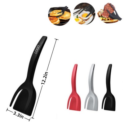 2 in 1 Grip and Flip Spatula Tong