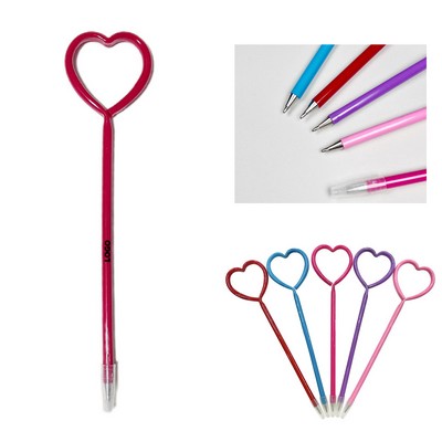 Heart Shape Ballpoint Pens