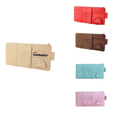 Car Sun Visor Point Pocket Organizer